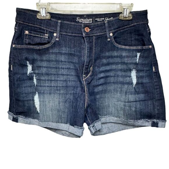 Levi Strauss Signature Hi-rise Shorts - Picture 1 of 6